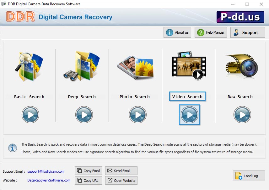 Deleted files recovery from Digital Camera
