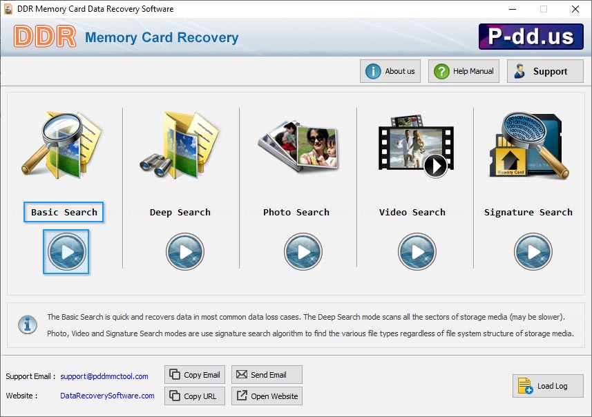 Deleted files recovery from Memory Card